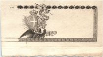 Italie 50 Lire Aigle et Armoiries - 01-04-1796 - Epreuve