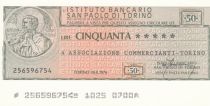 Italie 50 Lires Istituto Bancario San Paolo di Torino - 1976 - Neuf