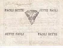 Italie 7 Paoli Repubblica Romana - 1798