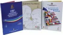 Italie LOT 3 X 2 Euros BU Comm&eacute;mo. ITALIE 2022 Coincard