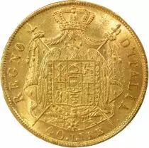 Italie Napoléon I - 40 Lire Or - 1811 M Milan