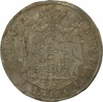 Italie Napol&eacute;on I - Lire Argent - 1808 M Milan