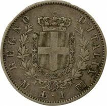 Italie Victor Emmanuel II - Lire Argent - 1863 M Milan
