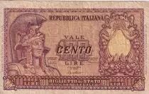 Italien 100 Lire - Republic - 1951 - P.92a