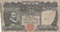 Italien 100 Lire Banco di Napoli - 1908