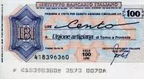 Italien 100 Lire Istituto Bancario Italiano - 1976 - Torino - UNC