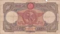 Italien 100 Lires - Wolf - Eagle - 05-10-1931 - Serial O.394 - P.55a