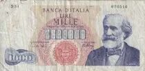 Italien 1000 Lire  - G. Verdi - 1965 - Serial S.31 - P.96d