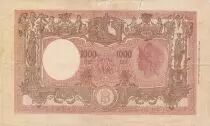 Italien 1000 Lire -  Ornate border - 1943 - Serial H 23 - F - P.72a