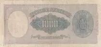 Italien 1000 Lire Italia - 1948 - F - Serial U.154 - P.88a