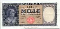 Italien 1000 Lire Italy decorated with pearls