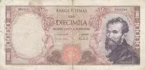 Italien 10000 Lire - Michelangelo - 15-02-1973 - Serial H - P.97f
