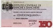 Italien 150 Lire Istituto Centrale di Banche E Banchieri - 1977 - Milano - UNC