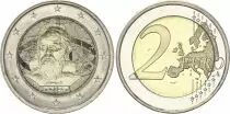 Italien 2 Euros - Galileo - Colorised - 2014