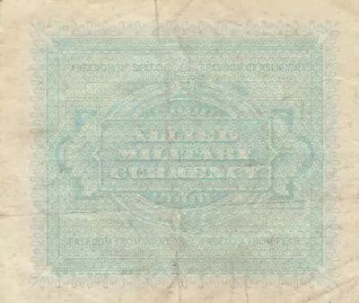 Italien 2 Lire 1943 - Purple and brown - Serial A34287425A