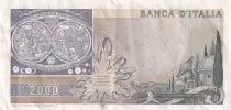 Italien 2000 Lire 1983 - Galileo - Serial HA
