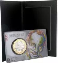Italien 5 Euro Eduardo De Filippo 2020 - in folder - Bimetal