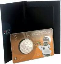 Italien 5 Euro Pizza Mozzarella 2020 - in folder