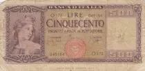 Italien 500 Lire - Ceres - 1948