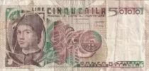 Italien 5000 Lire - Man - 1980 - Serial IA - P.105c
