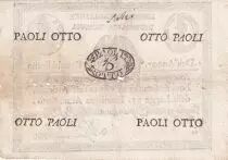Italien 8 Paoli Repubblica Romana - 1798