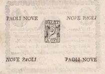 Italien 9 Paoli Repubblica Romana - 1798