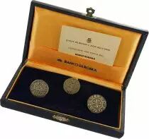 Italien Banco di Roma - Venezia - Bergamo - Milano - Silver - 1990