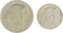 Italien Set of 2 coins - Football World Cup 1990 - Silver - 1989