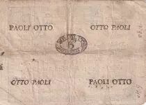 Italienischen Staaten 8 Paoli - Assegnato - Roman republic - 1798 - P.S538