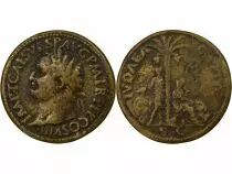 Italy  Titus - Cast Copy of a Paduan : Sestertius, Judaea Capta - XVII / XIXth century