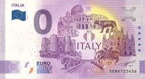 Italy 0 Euro Souvenir 2023 - We love Italy