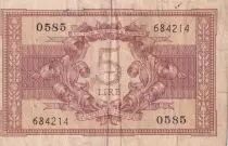 Italy 10 Lire - Helmeted woman - 1944 - P.31c