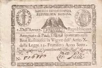 Italy 10 Paoli Repubblica Romana - 1798