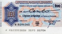 Italy 100 Lire Istituto Bancario Italiano - 1976 - Torino - UNC