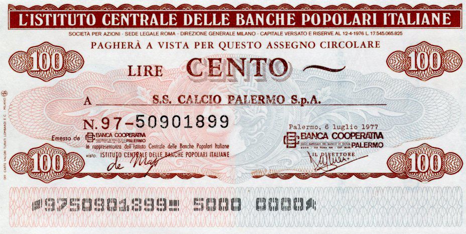 Details about   1977 Italy set 3 banknotes checks emergency coin Banca Popolare di Milano 