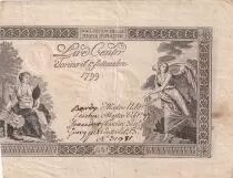 Italy 100 Lires Regie Finanze Torino  - 01-09-1799 - Number 31981