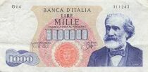 Italy 1000 Lire - Verdi - 1962 - P.96