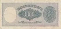 Italy 1000 Lire Italia - 1948 - VF - Serial R.215 - P.88a