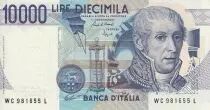 Italy 10000 Lire - A. Volta - 1984 - Serial WC - P.112b