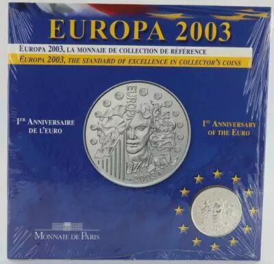 Italy 1.5 Euros 1st Anniversary of the Euro - 2003
