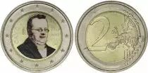 Italy 2 Euros - Cavour - Colorised - 2010