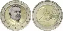 Italy 2 Euros - Giovanni Pascoli - Colorised - 2012