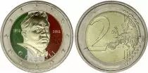 Italy 2 Euros - Giovanni Pascoli - Colorised - 2012