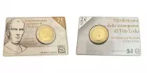 Italy 2 Euros Commemo. Tito Livio - FDC 2017 - Coincard