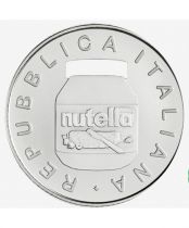 Italy 5 Euros - Silver - BE - Nutella - White version - 2021