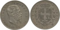 Italy 5 Lire Vittorio Emanuele II - 1873