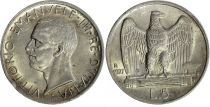 Italy 5 Lire Vittorio Emanuele III - 1927 R Roma