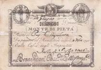 Italy 50 Bajocchi Monte Di Pieta - 1798