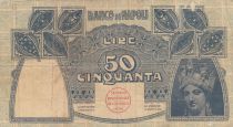Italy 50 Lire Banco di Napoli - 1914