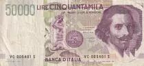 Italy 50000 Lire - Gian L. Bernini - 1992 - Serial VC - P.116b